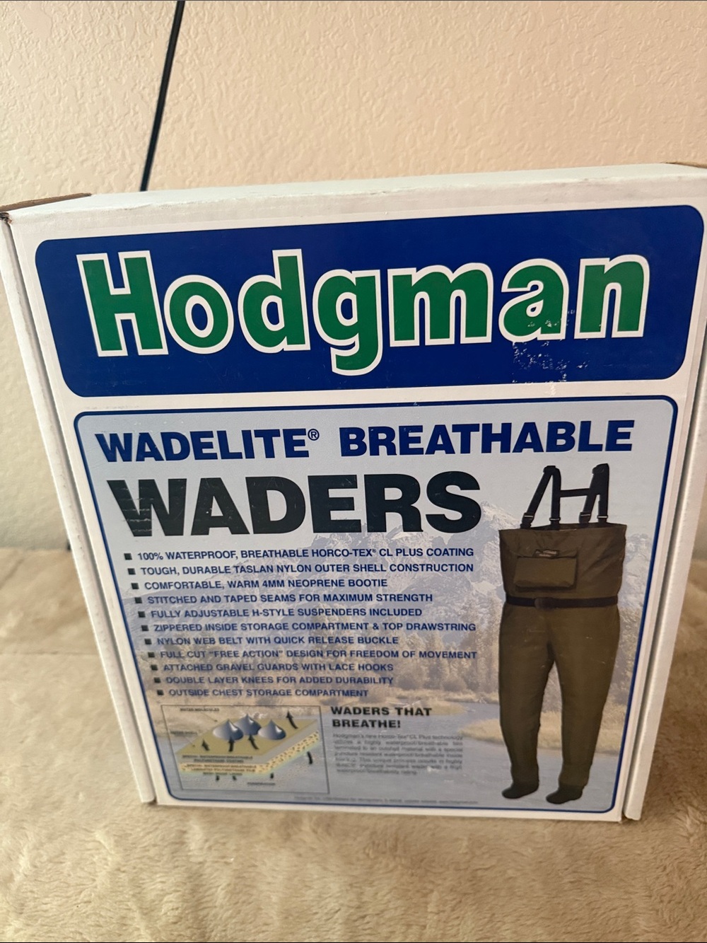 Hodgman waders 3771